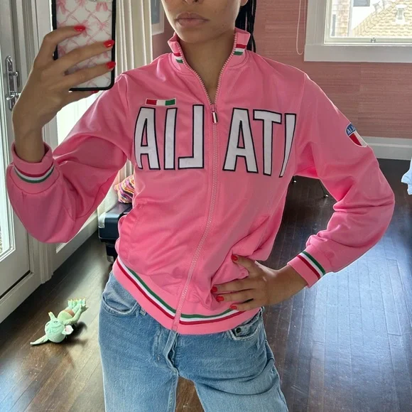 Vintage Italia jacket pink